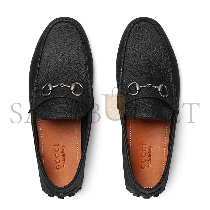 GUCCI MEN'S DRIVER WITH HORSEBIT 765859 GUCCI MEN'S DRIVER WITH HORSEBIT 765859